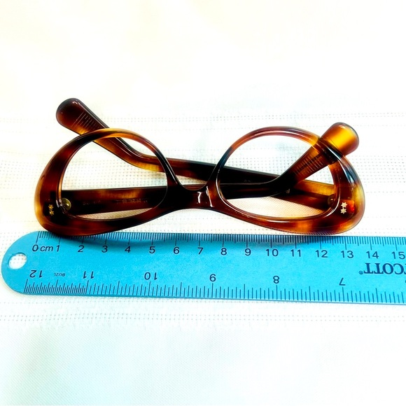 Cat Eye Tortoise Frames France Frame (Swank) “B & B” VTG ‘60’s LIKE NEW 
?SALE? main image 8
